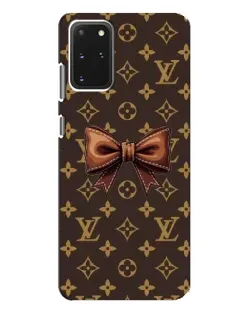 Чехол для Samsung Galaxy S20 Plus с картинкой «LV с бантом» Чехол для Samsung Galaxy S20 Plus с картинкой «LV с бантом»