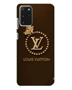 Чехол для Samsung Galaxy S20 Plus с картинкой «LV — золотая печать»