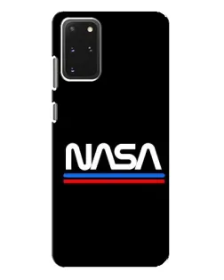 Чехол для Samsung Galaxy S20 Plus с картинкой «NASA — классика Red Blue»