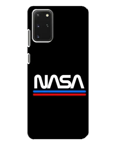 Чехол для Samsung Galaxy S20 Plus с картинкой «NASA — классика Red Blue»