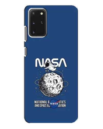 Чехол для Samsung Galaxy S20 Plus с картинкой «NASA — лунная миссия»