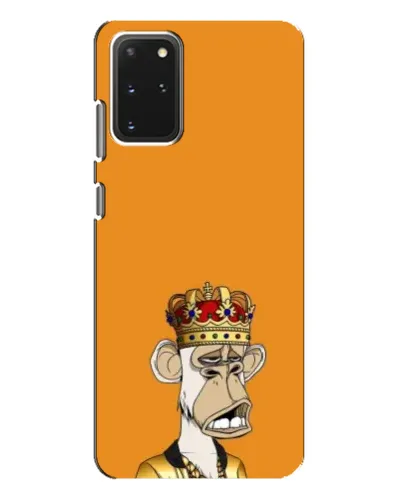 Чехол для Samsung Galaxy S20 Plus с картинкой «Золотая обезьяна Bored Ape» Чехол для Samsung Galaxy S20 Plus с картинкой «Золотая обезьяна Bored Ape»