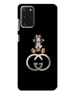 Чехол для Samsung Galaxy S20 Plus с картинкой «Минни Маус на лого» Чехол для Samsung Galaxy S20 Plus с картинкой «Минни Маус на лого»