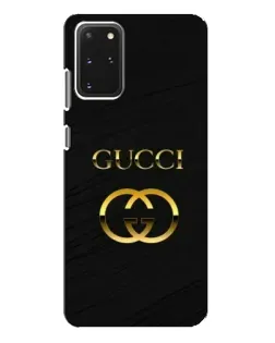 Чехол для Samsung Galaxy S20 Plus с картинкой «Золотой логотип Gucci» Чехол для Samsung Galaxy S20 Plus с картинкой «Золотой логотип Gucci»