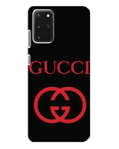 Чехол для Samsung Galaxy S20 Plus с картинкой «Gucci — красный логотип»