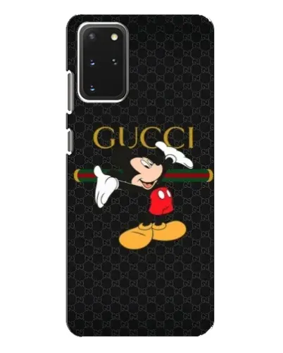 Чехол для Samsung Galaxy S20 Plus с картинкой «Микки Маус Gucci»