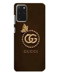 Чехол для Samsung Galaxy S20 Plus с картинкой «Gucci — золотая бабочка» Чехол для Samsung Galaxy S20 Plus с картинкой «Gucci — золотая бабочка»