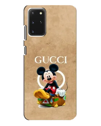 Чехол для Samsung Galaxy S20 Plus с картинкой «Микки Маус Gucci — крафт»