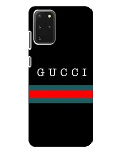 Чехол для Samsung Galaxy S20 Plus с картинкой «Gucci — красный пояс» Чехол для Samsung Galaxy S20 Plus с картинкой «Gucci — красный пояс»