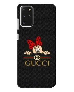 Чехол для Samsung Galaxy S20 Plus с картинкой «Минни Маус Gucci — черный» Чехол для Samsung Galaxy S20 Plus с картинкой «Минни Маус Gucci — черный»