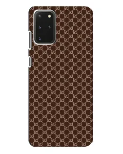 Чехол для Samsung Galaxy S20 Plus с картинкой «Gucci — шоколадная сетка» Чехол для Samsung Galaxy S20 Plus с картинкой «Gucci — шоколадная сетка»