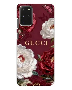 Чехол для Samsung Galaxy S20 Plus с картинкой «Gucci — бордовые розы» Чехол для Samsung Galaxy S20 Plus с картинкой «Gucci — бордовые розы»