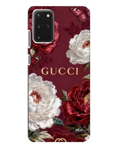 Чехол для Samsung Galaxy S20 Plus с картинкой «Gucci — бордовые розы» Чехол для Samsung Galaxy S20 Plus с картинкой «Gucci — бордовые розы»