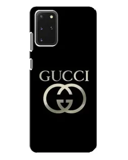 Чехол для Samsung Galaxy S20 Plus с картинкой «Gucci — золото на черном» Чехол для Samsung Galaxy S20 Plus с картинкой «Gucci — золото на черном»