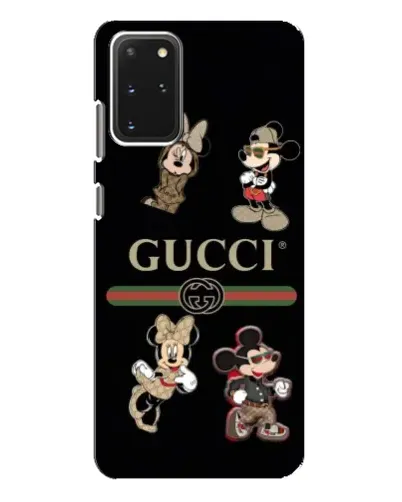 Чехол для Samsung Galaxy S20 Plus с картинкой «Gucci — герои Disney и монограмма» Чехол для Samsung Galaxy S20 Plus с картинкой «Gucci — герои Disney и монограмма»