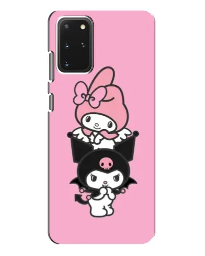 Чехол для Samsung Galaxy S20 Plus с картинкой «My Melody и Kuromi»