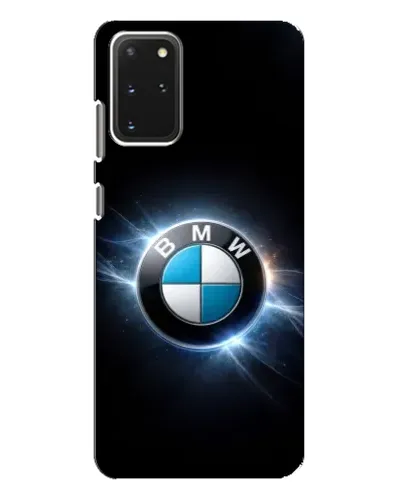 Чехол для Samsung Galaxy S20 Plus с картинкой «BMW — неоновое сияние»