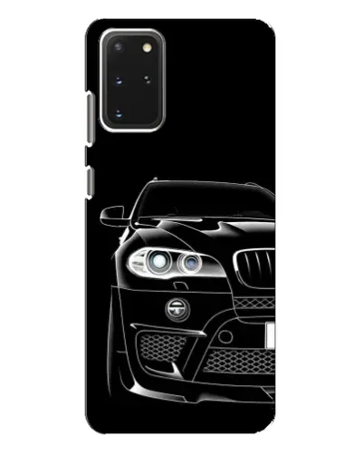 Чехол для Samsung Galaxy S20 Plus с картинкой «Темный силуэт BMW»