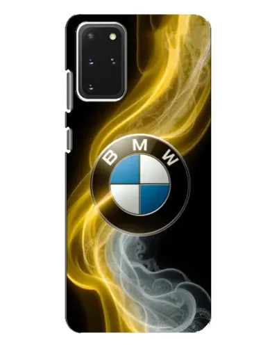 Чехол для Samsung Galaxy S20 Plus с картинкой «Золотистый дым BMW»
