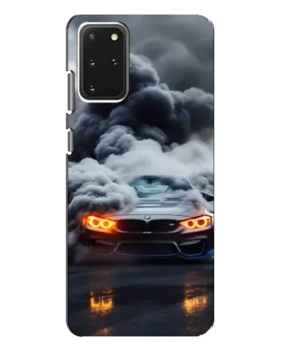 Чехол для Samsung Galaxy S20 Plus с картинкой «BMW в дыму»