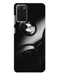 Чехол для Samsung Galaxy S20 Plus с картинкой «Эмблема BMW — макро»