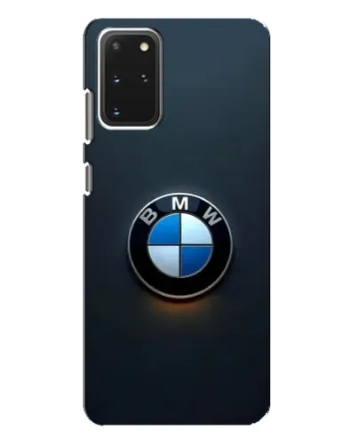 Чехол для Samsung Galaxy S20 Plus с картинкой «Логотип BMW — минимализм»