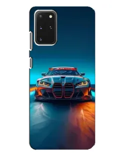 Чехол для Samsung Galaxy S20 Plus с картинкой «BMW — огни неона»