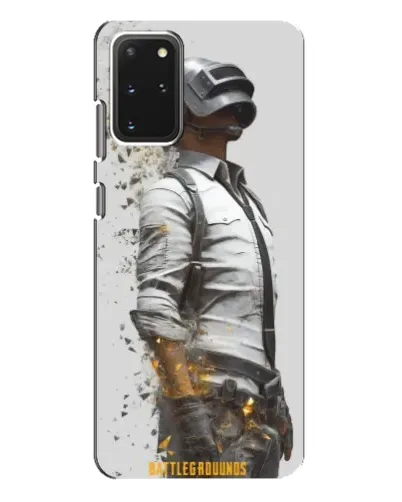 Чехол для Samsung Galaxy S20 Plus с картинкой «PUBG — боец в пыли»