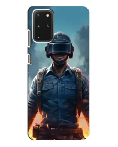 Чехол для Samsung Galaxy S20 Plus с картинкой «PUBG — реалистичный герой»