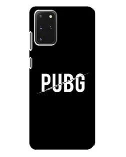 Чехол для Samsung Galaxy S20 Plus с картинкой «PUBG — белый логотип»