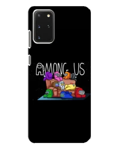 Чехол для Samsung Galaxy S20 Plus с картинкой «Логотип Among Us»
