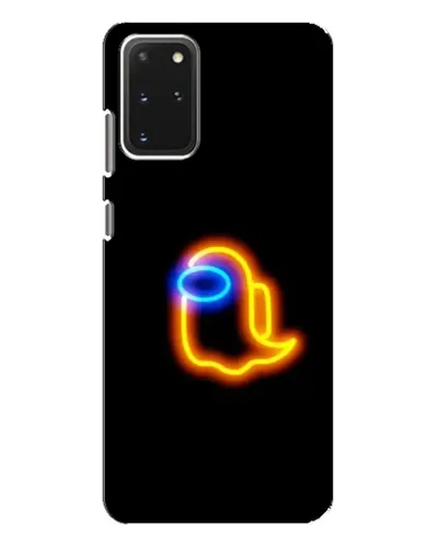 Чехол для Samsung Galaxy S20 Plus с картинкой «Among Us неоновое сияние»