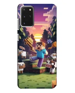 Чохол для Samsung Galaxy S20 Plus з картинкою «Стів на фермі» Чохол для Samsung Galaxy S20 Plus з картинкою «Стів на фермі»