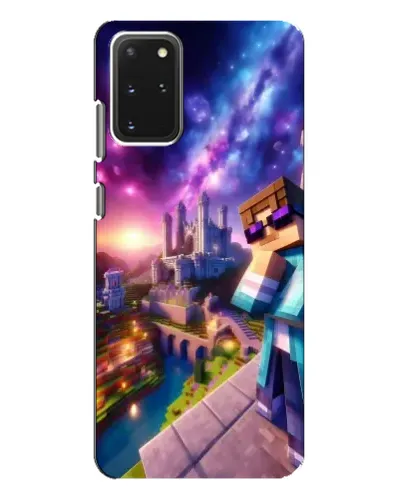 Чехол для Samsung Galaxy S20 Plus с картинкой «Стив и космос» Чехол для Samsung Galaxy S20 Plus с картинкой «Стив и космос»