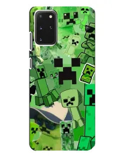 Чохол для Samsung Galaxy S20 Plus з картинкою «Кріпери Minecraft» Чохол для Samsung Galaxy S20 Plus з картинкою «Кріпери Minecraft»