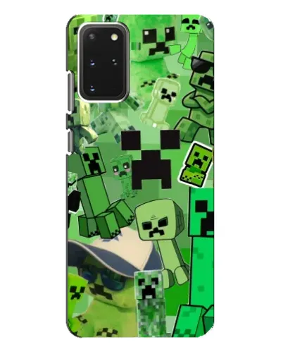Чехол для Samsung Galaxy S20 Plus с картинкой «Криперы Minecraft» Чехол для Samsung Galaxy S20 Plus с картинкой «Криперы Minecraft»