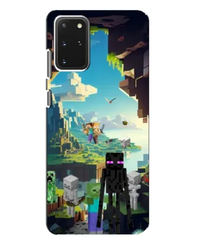 Чехол для Samsung Galaxy S20 Plus с картинкой «Эндермен в лесу» Чехол для Samsung Galaxy S20 Plus с картинкой «Эндермен в лесу»