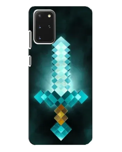 Чехол для Samsung Galaxy S20 Plus с картинкой «Алмазный меч неон» Чехол для Samsung Galaxy S20 Plus с картинкой «Алмазный меч неон»