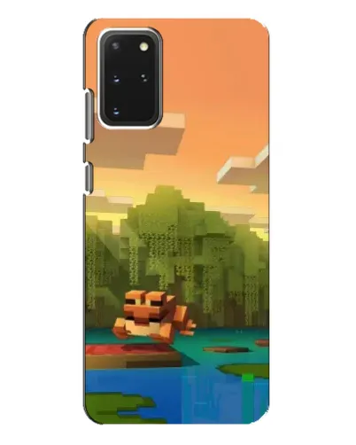 Чехол для Samsung Galaxy S20 Plus с картинкой «Майнкрафт закат солнца» Чехол для Samsung Galaxy S20 Plus с картинкой «Майнкрафт закат солнца»