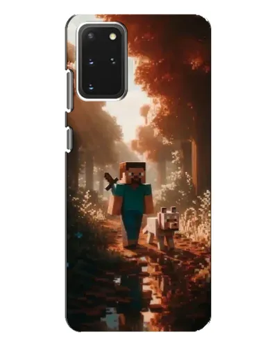 Чехол для Samsung Galaxy S20 Plus с картинкой «Стив в лесу» Чехол для Samsung Galaxy S20 Plus с картинкой «Стив в лесу»