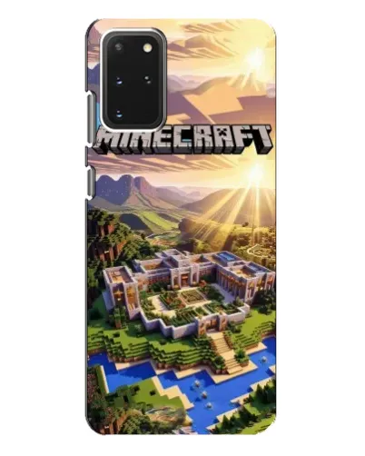 Чехол для Samsung Galaxy S20 Plus с картинкой «Minecraft панорама» Чехол для Samsung Galaxy S20 Plus с картинкой «Minecraft панорама»