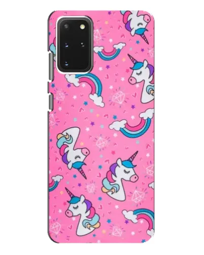 Чехол для Samsung Galaxy S20 Plus с картинкой «Unicorn паттерн розовый» Чехол для Samsung Galaxy S20 Plus с картинкой «Unicorn паттерн розовый»