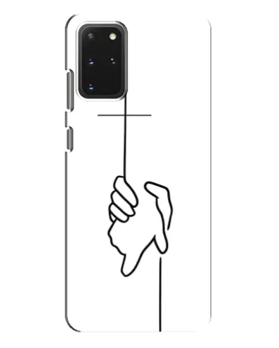 Чехол для Samsung Galaxy S20 Plus с картинкой «Рука держит»