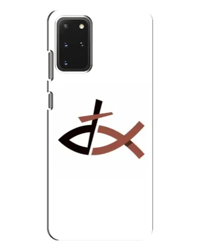 Чехол для Samsung Galaxy S20 Plus с картинкой «Рыба и крест»