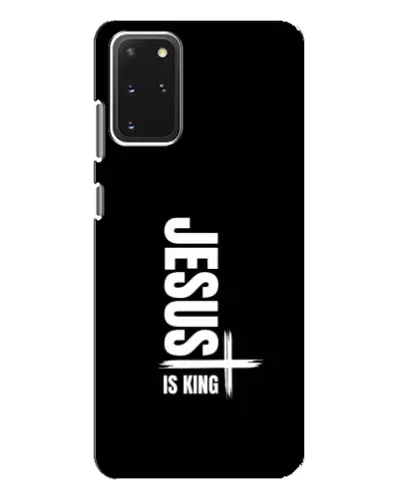 Чехол для Samsung Galaxy S20 Plus с картинкой «Вертикаль веры Jesus»