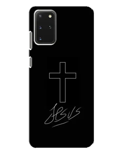Чехол для Samsung Galaxy S20 Plus с картинкой «Графический крест Jesus» Чехол для Samsung Galaxy S20 Plus с картинкой «Графический крест Jesus»