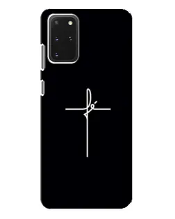 Чехол для Samsung Galaxy S20 Plus с картинкой «Тонкий крест»