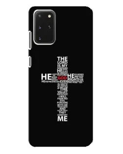 Чехол для Samsung Galaxy S20 Plus с картинкой «Текстовый крест»
