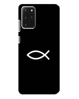 Чехол для Samsung Galaxy S20 Plus с картинкой «Символ рыбы Jesus»