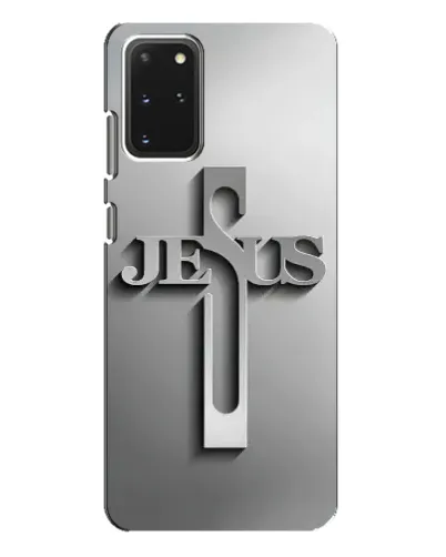 Чехол для Samsung Galaxy S20 Plus с картинкой «Металлический крест Jesus» Чехол для Samsung Galaxy S20 Plus с картинкой «Металлический крест Jesus»